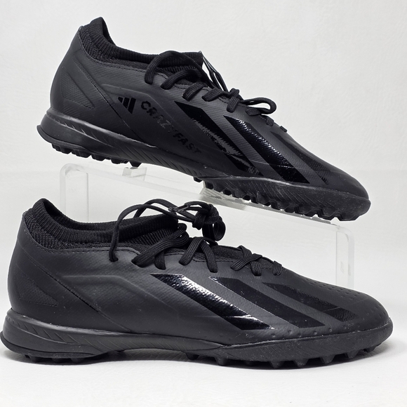 Adidas X Crazyfast.3 Men\'s Size 6.5 TF Turf Field Soccer Shoes Black ID9336 New main image 5